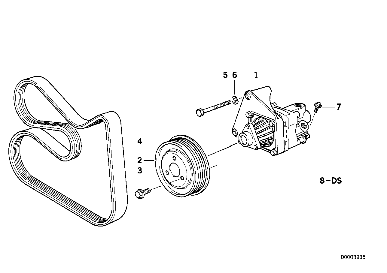 BMW 32 41 1 141 516 - Pompa hidraulica, sistem de directie aaoparts.ro