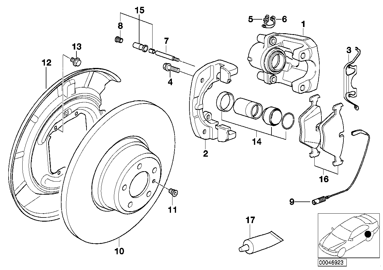 BMW 34216761250 - Set placute frana,frana disc aaoparts.ro