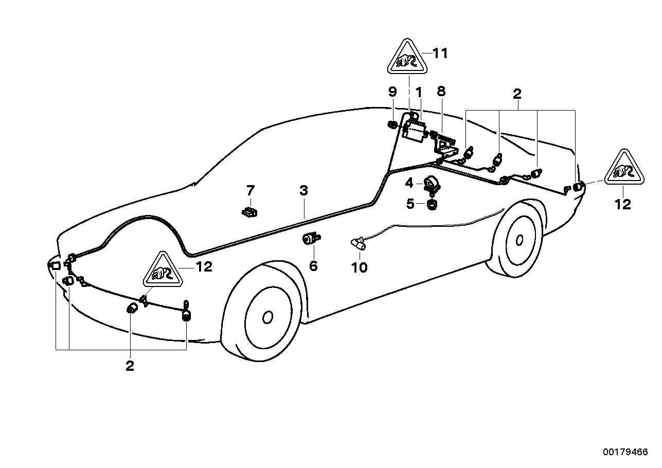 BMW 66 21 6 902 182 - Sensor, ajutor parcare aaoparts.ro