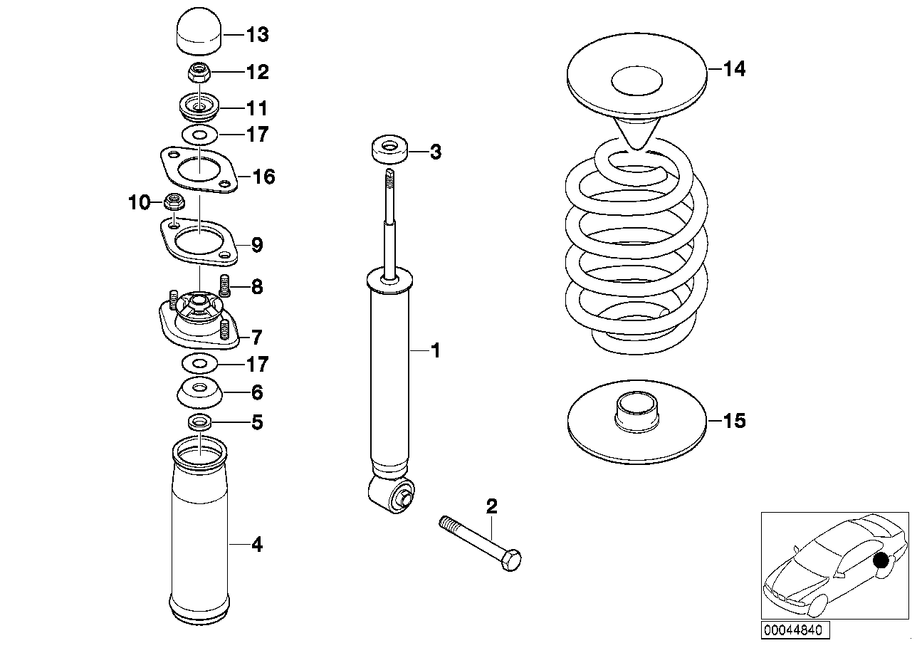 BMW 33 52 1 137 972 - Rulment sarcina suport arc aaoparts.ro