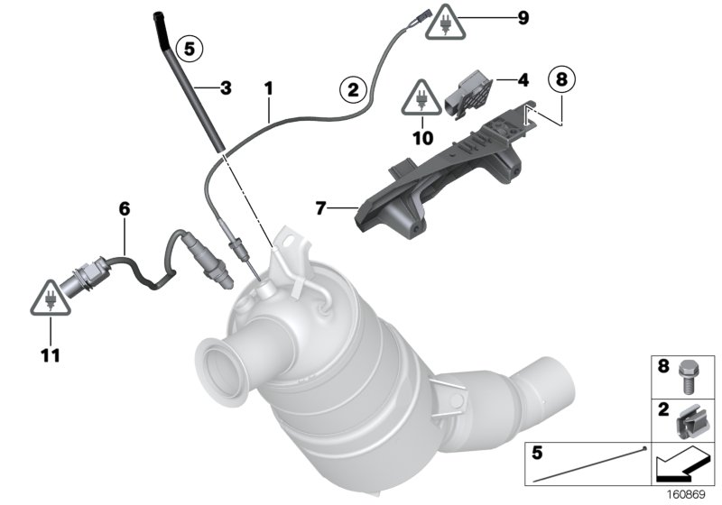 BMW Motorcycles 13 62 7 804 369 - Sonda Lambda aaoparts.ro