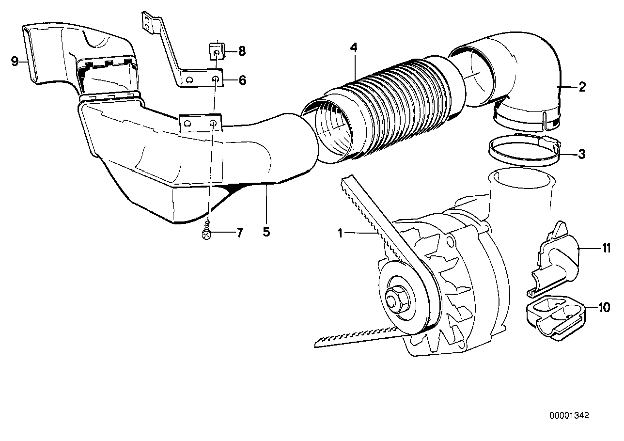 BMW 11 23 1 711 090 - Curea transmisie aaoparts.ro