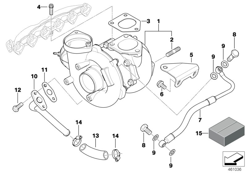 BMW 11652414330 - Compresor,sistem de supraalimentare aaoparts.ro