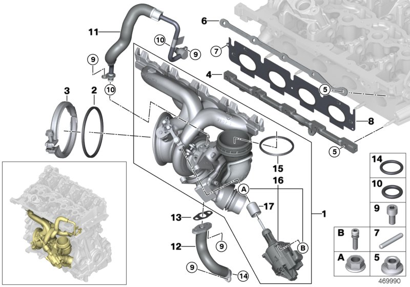 BMW 11657641800 - Compresor,sistem de supraalimentare aaoparts.ro