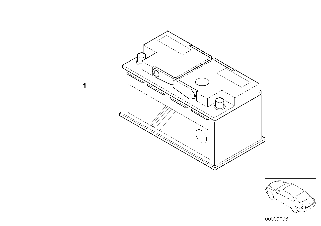 BMW 61218381754 - Baterie de pornire aaoparts.ro