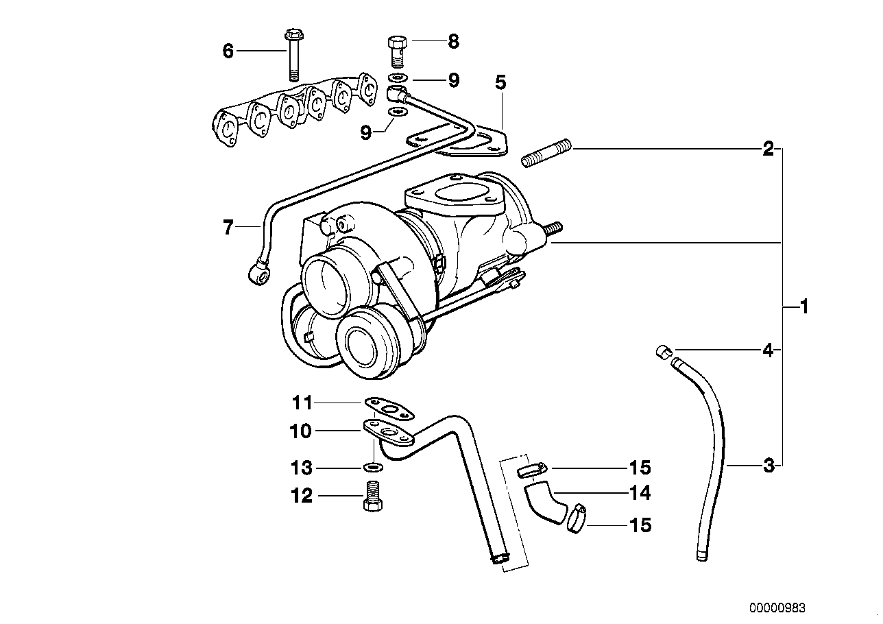 FA1 KT100025E - Set montaj, turbocompresor aaoparts.ro