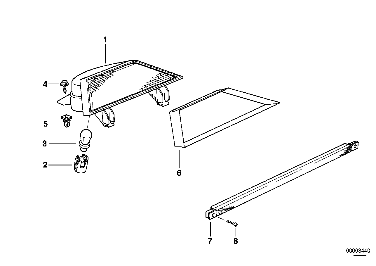 BOSCH 1 987 301 017 - Bec, semnalizator aaoparts.ro