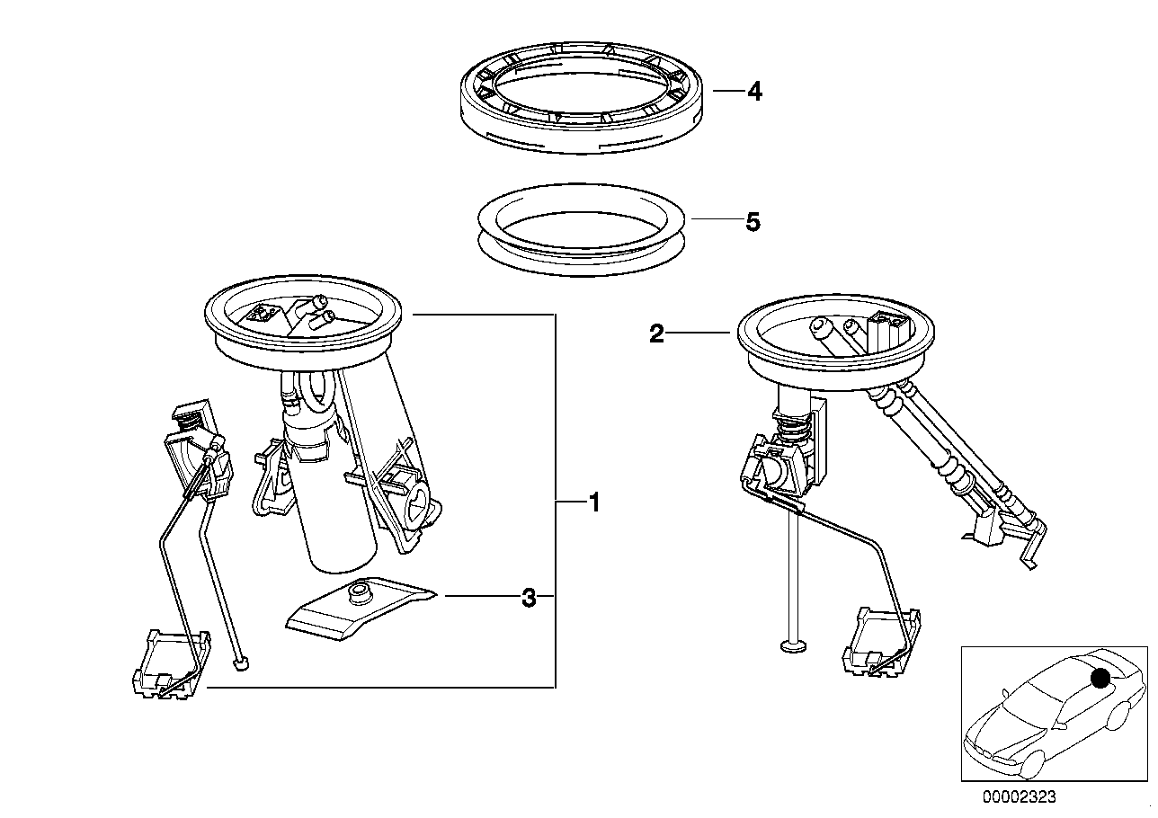 BOSCH 0 580 314 076 - Pompa combustibil aaoparts.ro