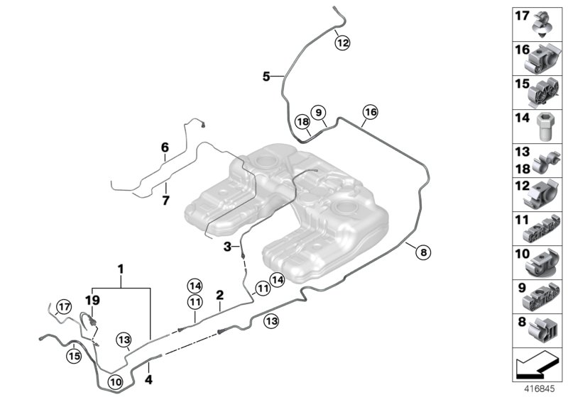 BMW 13 53 7 622 231 - Senzor, presiune combustibil aaoparts.ro