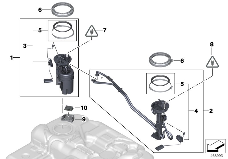 BMW 16117324296 - Pompa combustibil aaoparts.ro