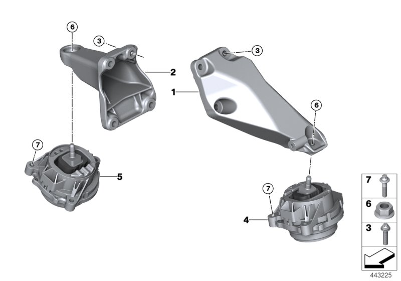 FEBI Bilstein 39008 - Suport motor aaoparts.ro