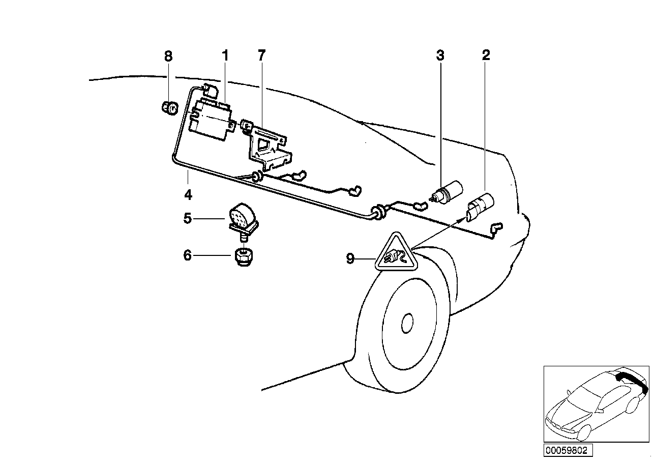 BMW 66 21 6 902 182 - Sensor, ajutor parcare aaoparts.ro