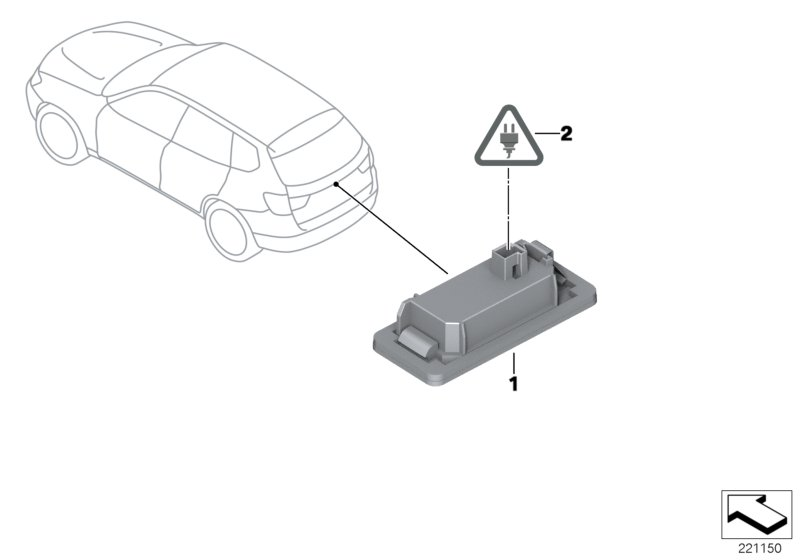 ABAKUS 444-2103N-AF - Iluminare numar de circulatie aaoparts.ro
