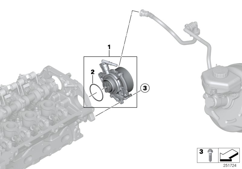 Elring 751.830 - Garnitura, pompa vacuum aaoparts.ro