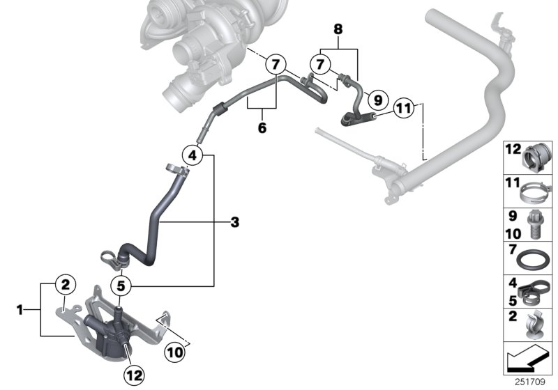 BMW 11537600591 - Hose, feed aaoparts.ro