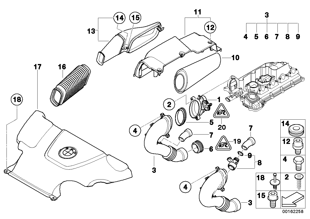BMW 13 62 7 787 076 - Senzor debit aer aaoparts.ro