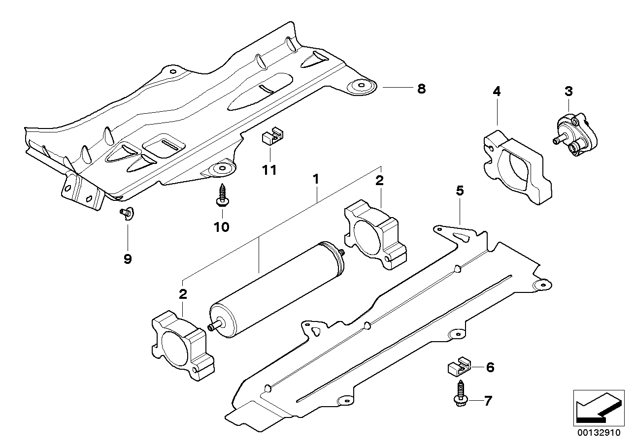 BMW 13 32 7 794 549 - Filtru combustibil aaoparts.ro