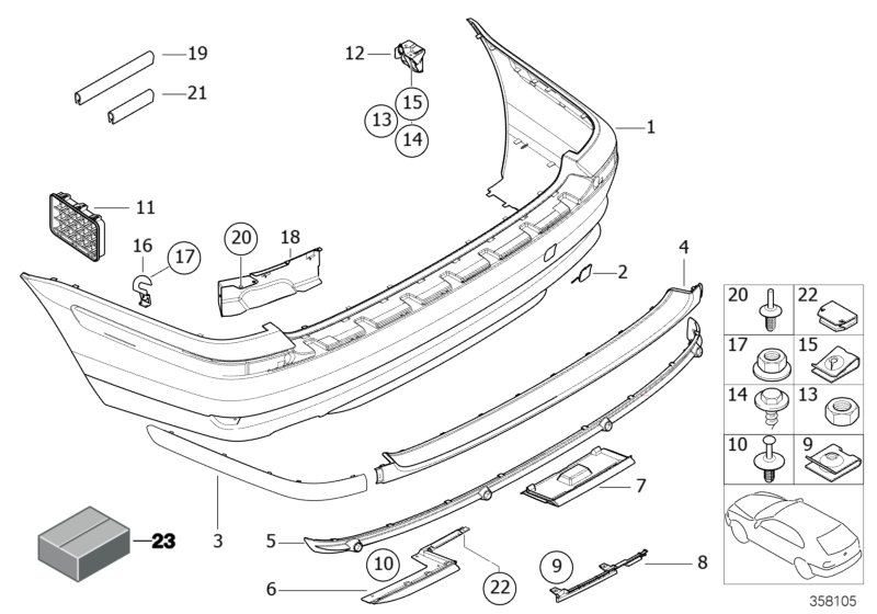 Febest 88570-171 - Clips, acoperire decorativa si protectie aaoparts.ro