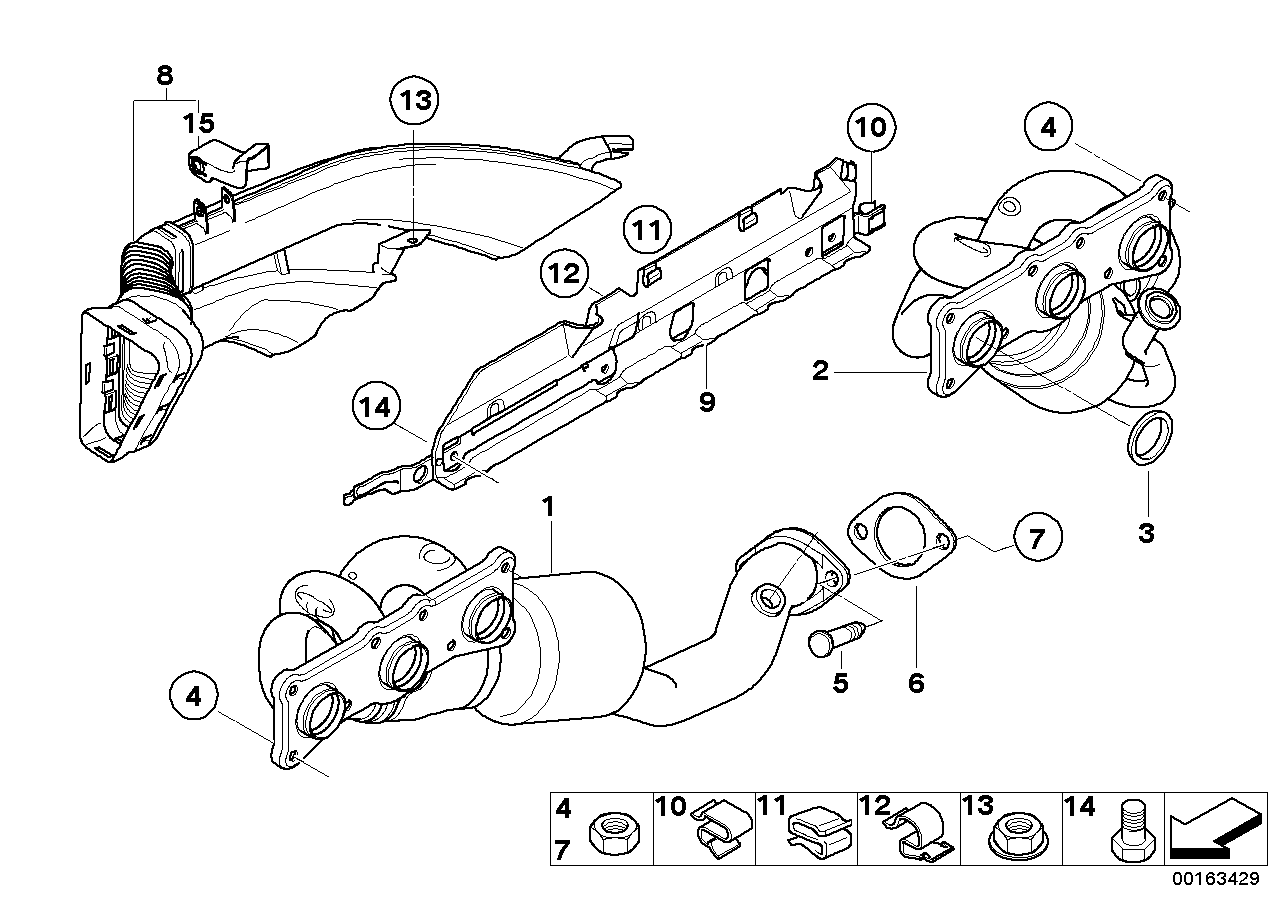 BMW 18407560714 - Catalizator aaoparts.ro