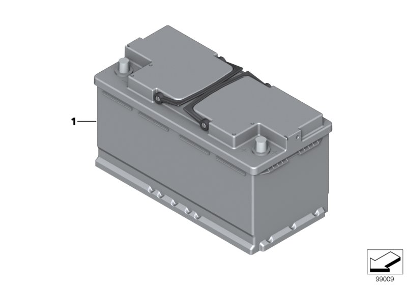 BMW 61216924021 - Baterie de pornire aaoparts.ro