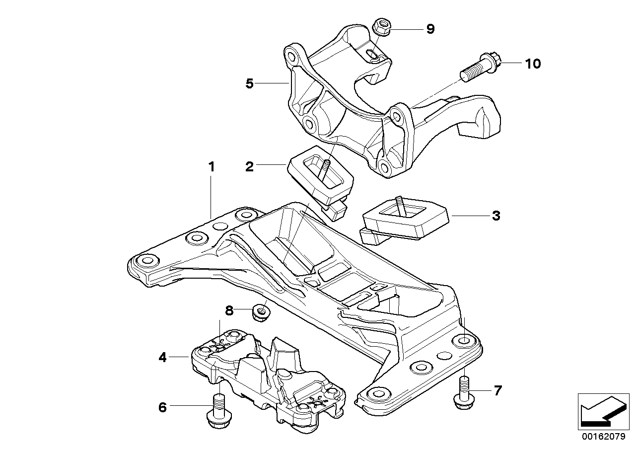 BMW 22 31 6 774 004 - Suport, transmisie manuala aaoparts.ro