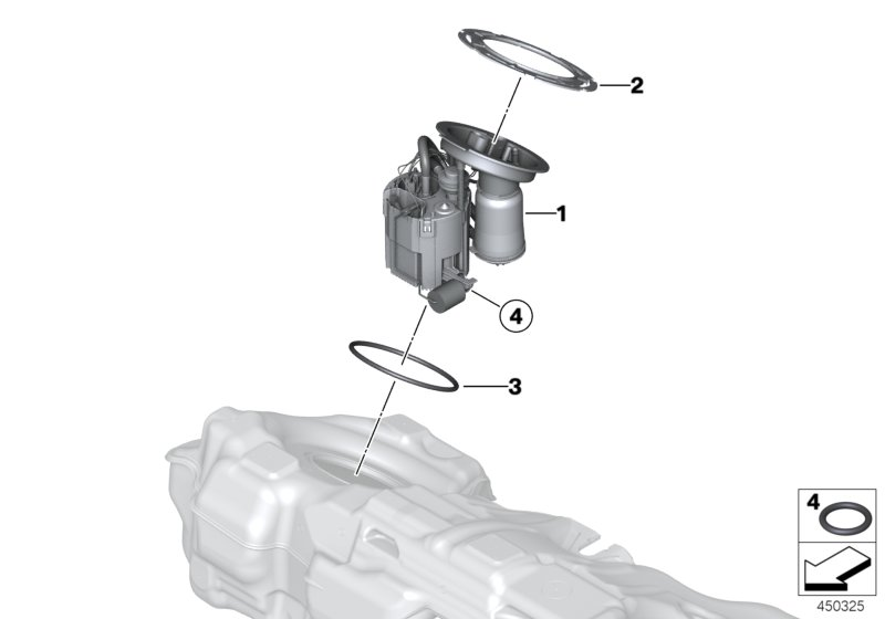 BOSCH 0 580 204 018 - Modul alimentare combustibil aaoparts.ro