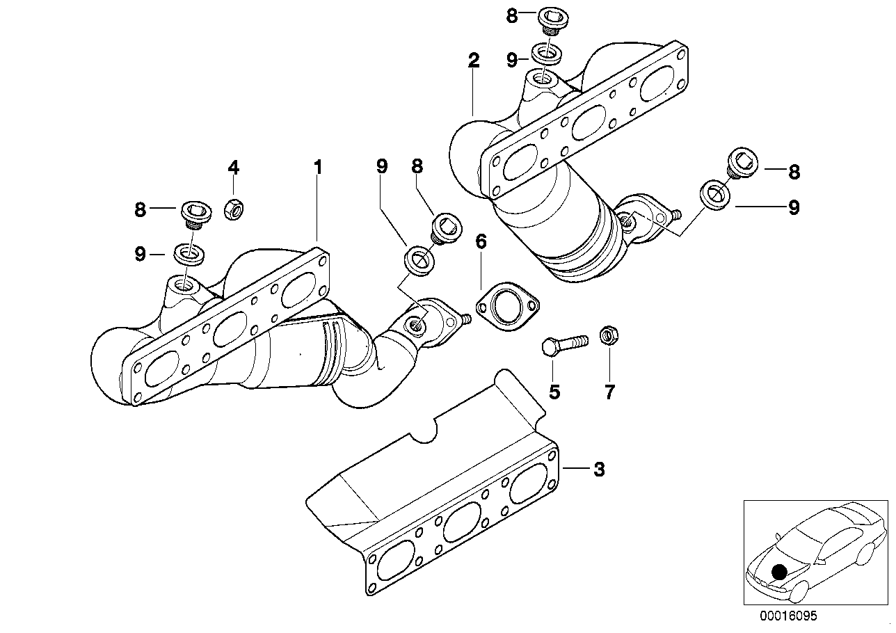 BMW 11 62 7 503 673 - Catalizator aaoparts.ro