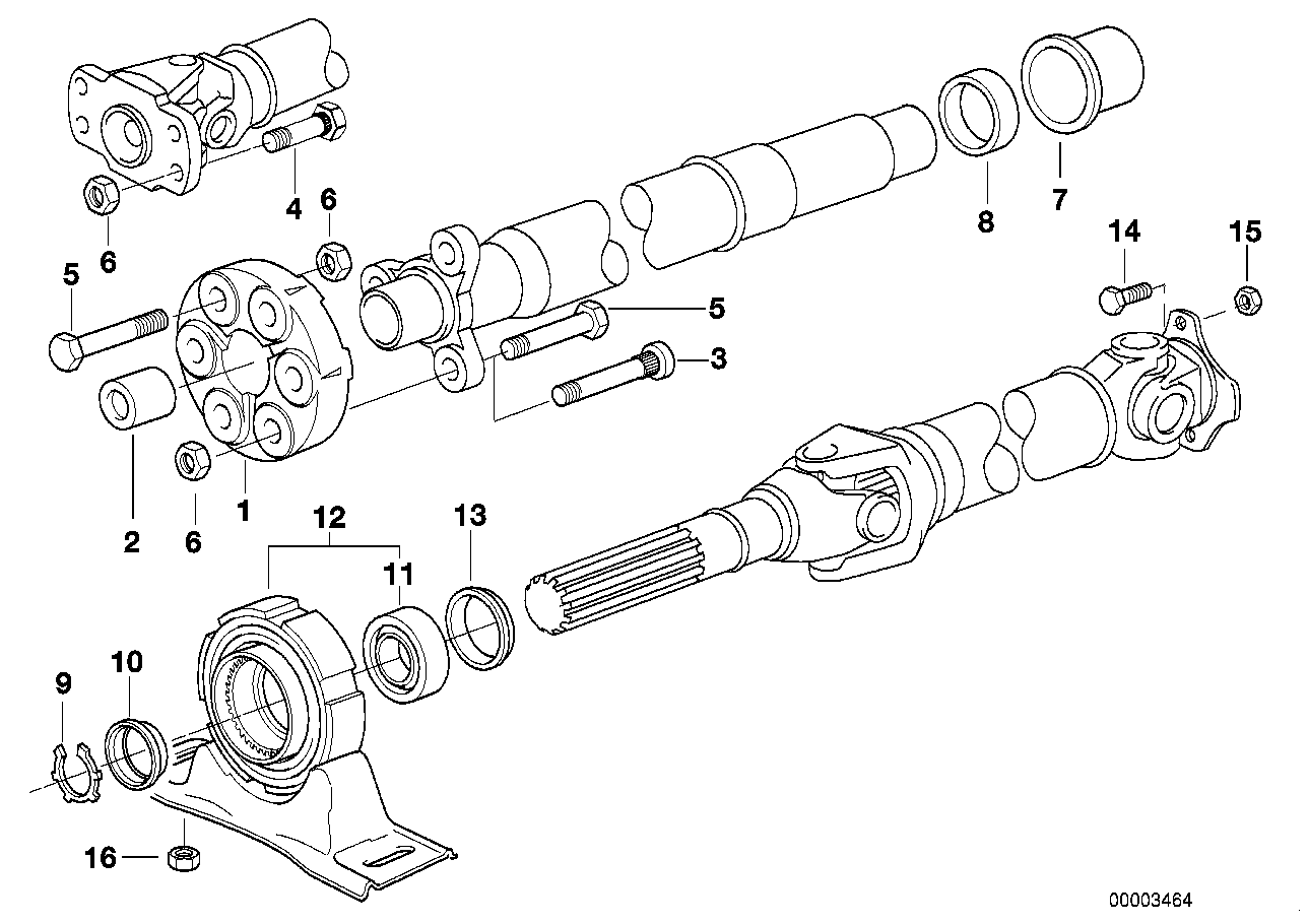 BMW 26 12 1 229 089 - Suport, ax cardanic aaoparts.ro