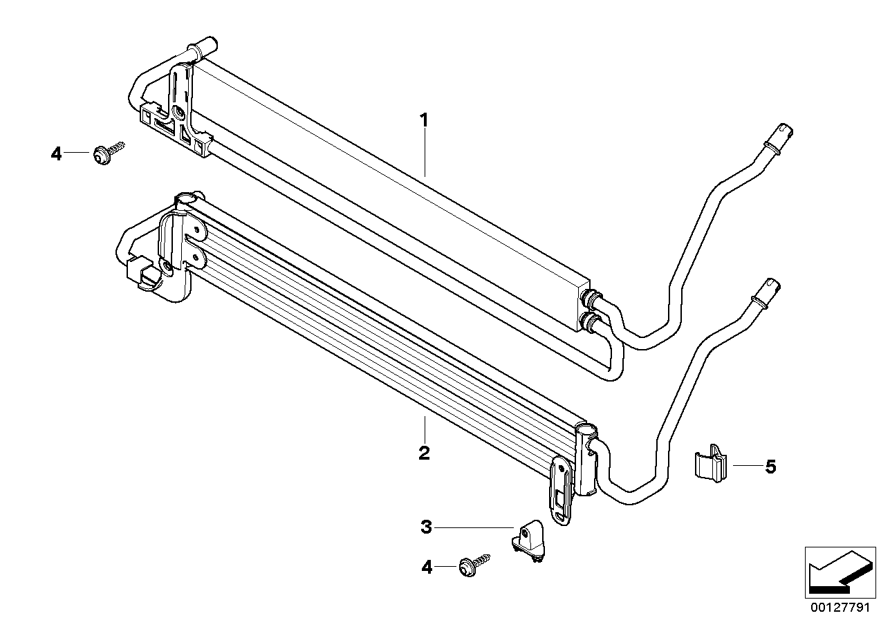 NRF 31253 - Radiator racire ulei, sistem directie aaoparts.ro