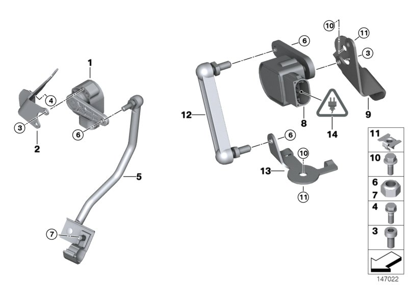TRUCKTEC 08.42.117 - Senzor, lumini xenon aaoparts.ro
