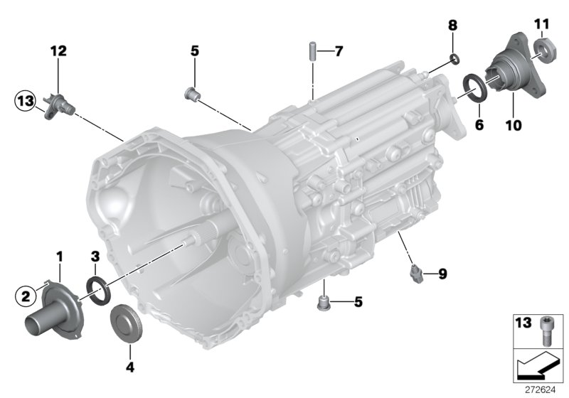 BMW 23117531360 - Starter aaoparts.ro