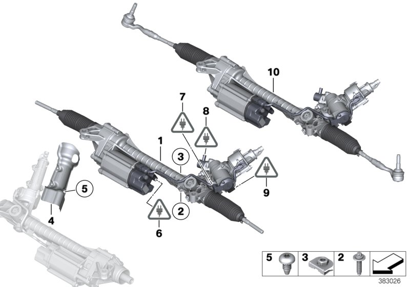 BMW 32 10 6 869 208 - Caseta directie aaoparts.ro