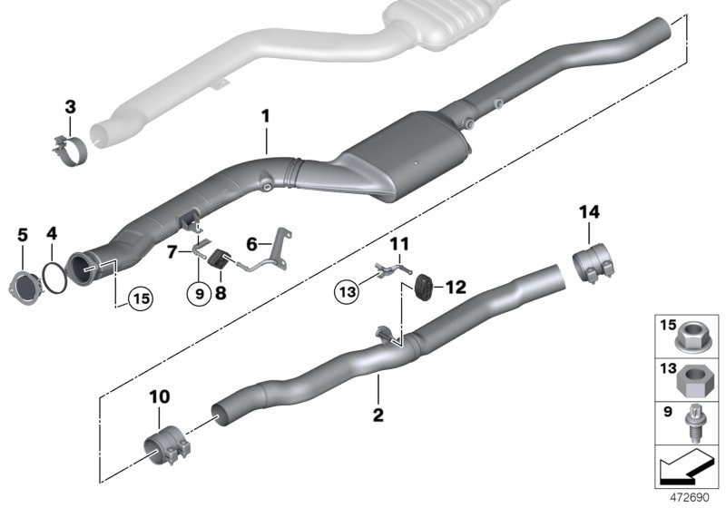 FEBI Bilstein 182099 - Suport, toba esapament aaoparts.ro