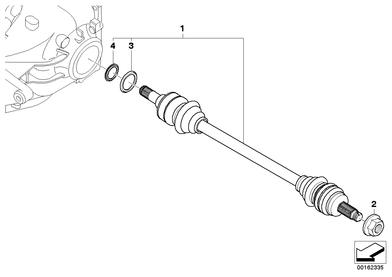 BMW 33 20 8 609 838 - Planetara aaoparts.ro