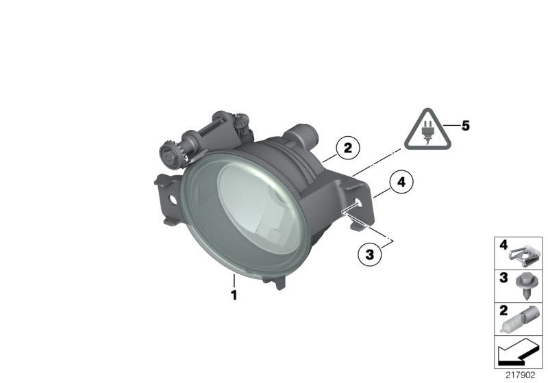HELLA 1N0 010 407-031 - Proiector ceata aaoparts.ro