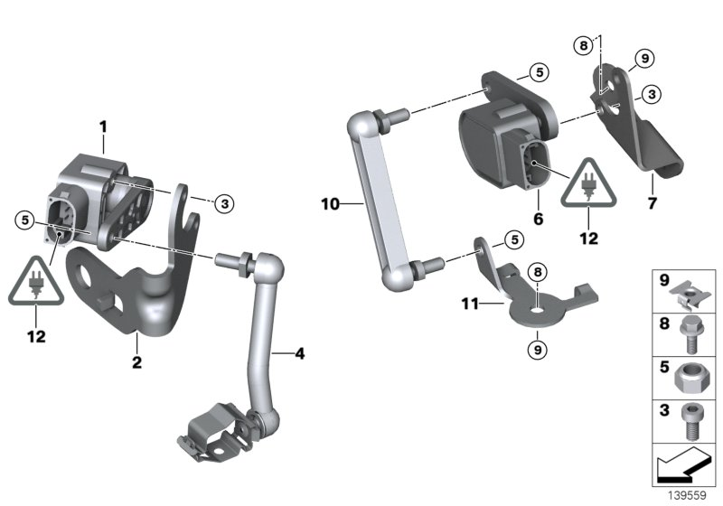 BMW 37 14 6 853 754 - Senzor, lumini xenon aaoparts.ro