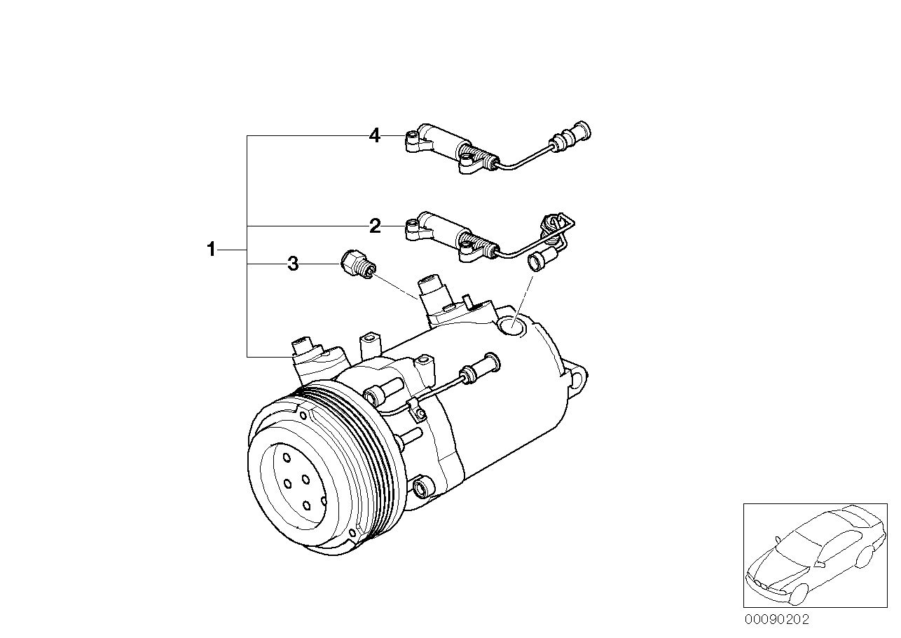 ACAUTO AC-06DN184 - Cupla magnetica, climatizare aaoparts.ro