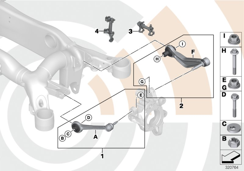 BMW 33 32 2 347 993 - Brat, suspensie roata aaoparts.ro