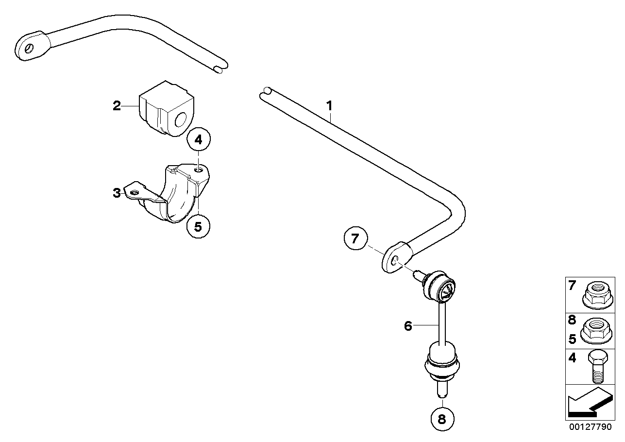 IMPERGOM 38558 - Cuzinet, stabilizator aaoparts.ro