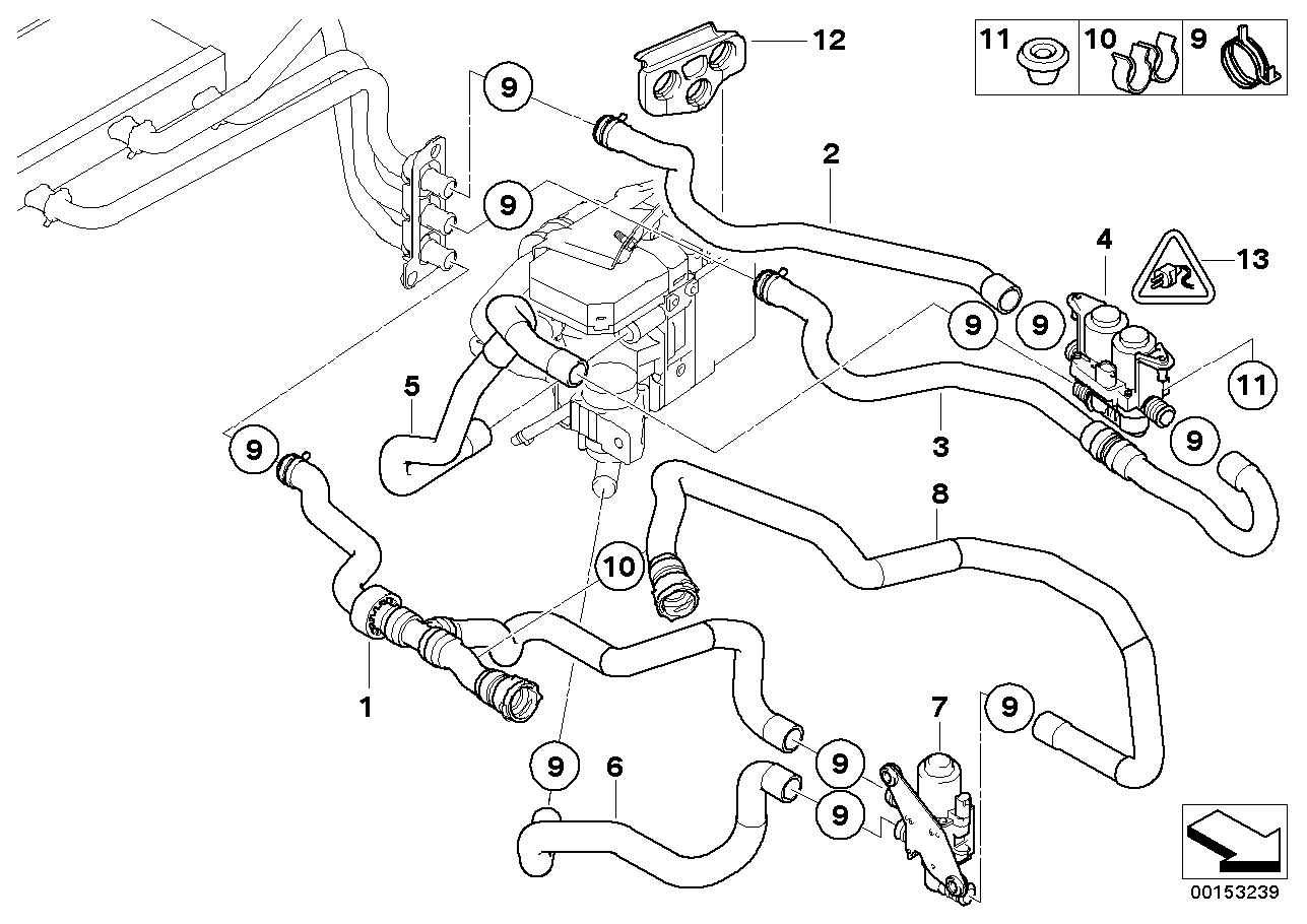 BMW 64 12 6 927 915 - Supapa control, agent frigorific aaoparts.ro