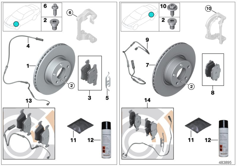 AKRON-MALÒ 1050257 - Set placute frana,frana disc aaoparts.ro
