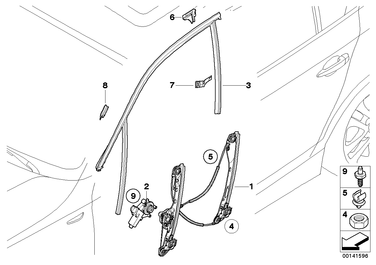 BMW 67 62 6 927 027 - Electromotor, macara geam aaoparts.ro