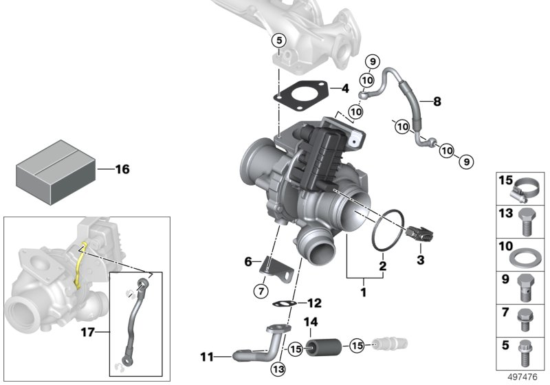 BMW 11658506896* - Compresor,sistem de supraalimentare aaoparts.ro