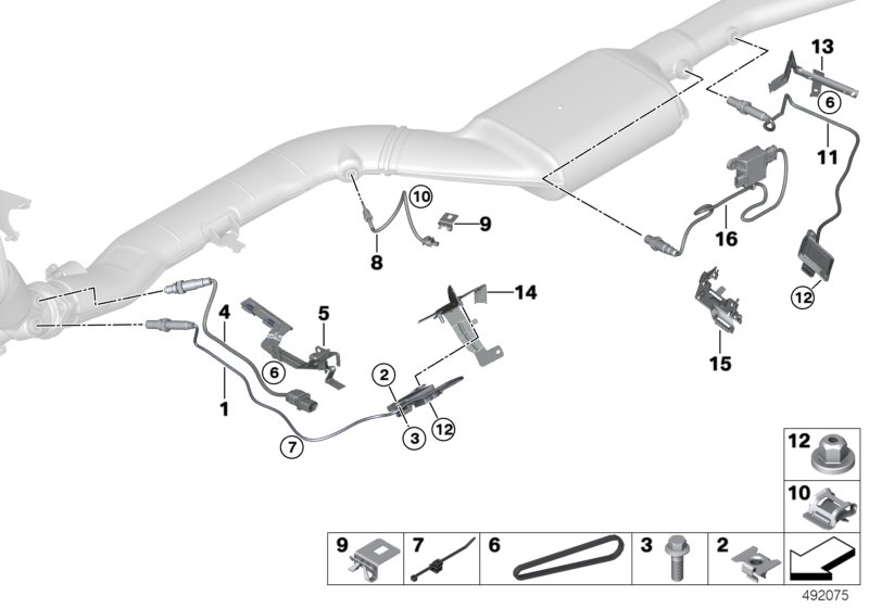 BMW Motorcycles 13 62 7 791 592 - Sonda Lambda aaoparts.ro