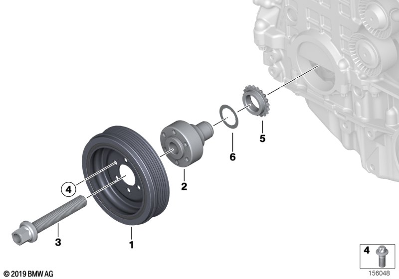 BMW 11 21 7 614 270 - Chit lant de distributie aaoparts.ro