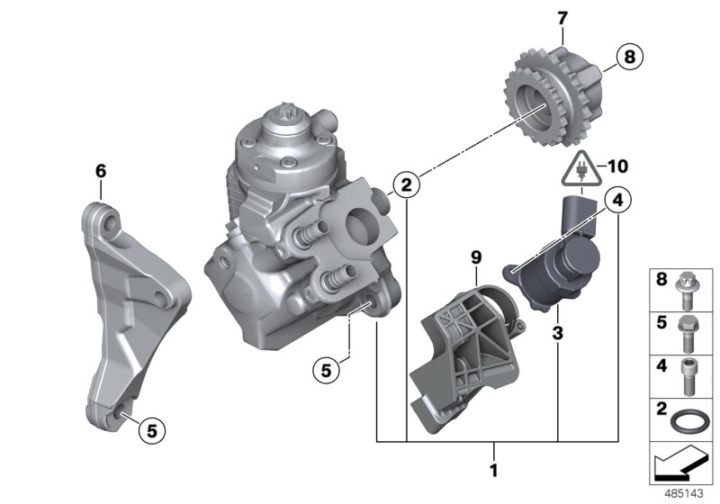 BMW 13528581942 - Chit lant de distributie aaoparts.ro