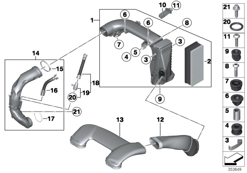 VAG 13717810772 - Pipe aaoparts.ro
