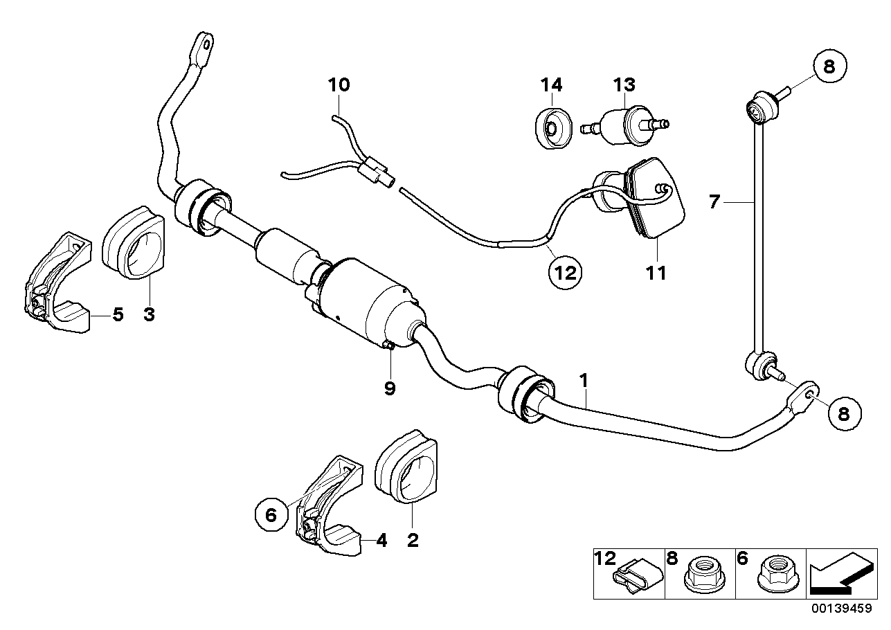 BMW 13 32 1 277 497 - Filtru combustibil aaoparts.ro