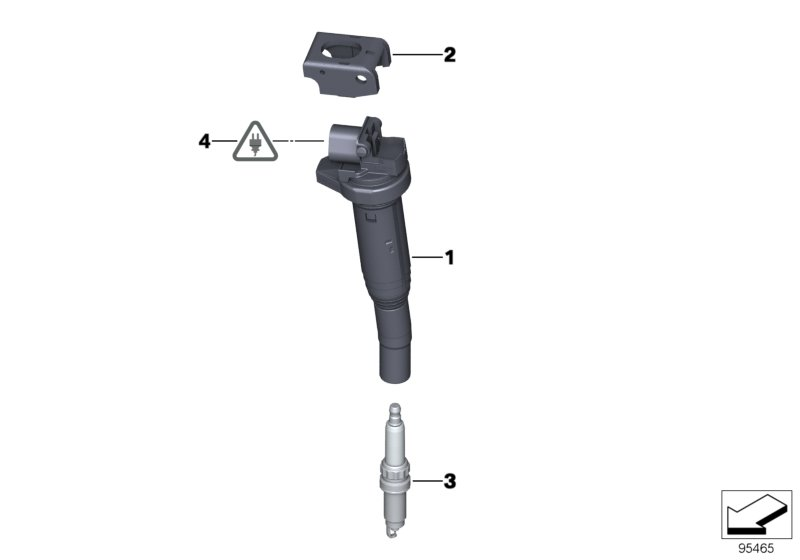 BMW 12135A06753 - Bobina de inductie aaoparts.ro