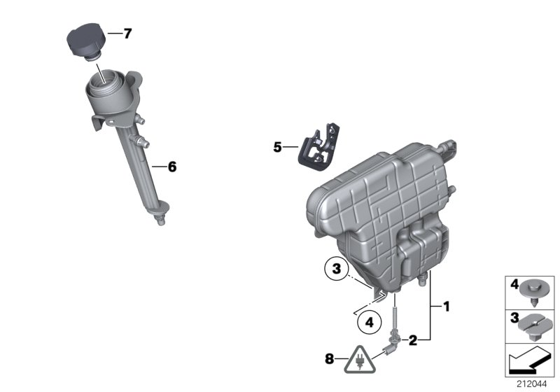 Rolls-Royce 17117639022 - Buson,vas expansiune aaoparts.ro